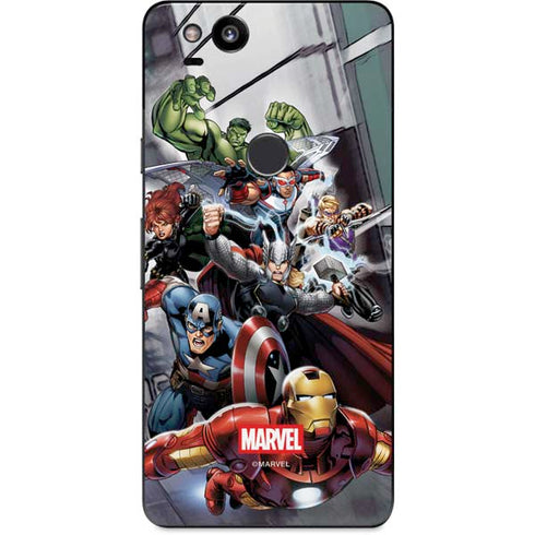 Marvel Avengers Attack Google Pixel 2 Skin